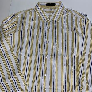 Szmxss Men’s Long Sleeve Collars Button up